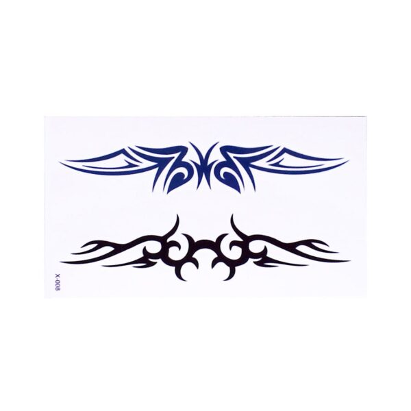 S.A.V.I 3D Temporary Tattoo Totem Design Size 10.5x6cm - 1pc.