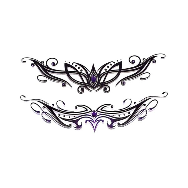 S.A.V.I 3D Temporary Tattoo Totem Design Size 10.5x6cm - 1pc.