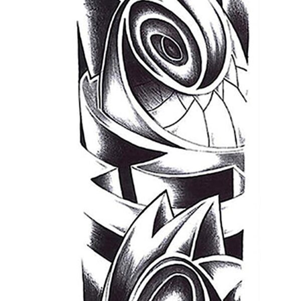 S.A.V.I Full Arm Hand Temporary Tattoo For Men Girls Women Sticker Size 48x17CM