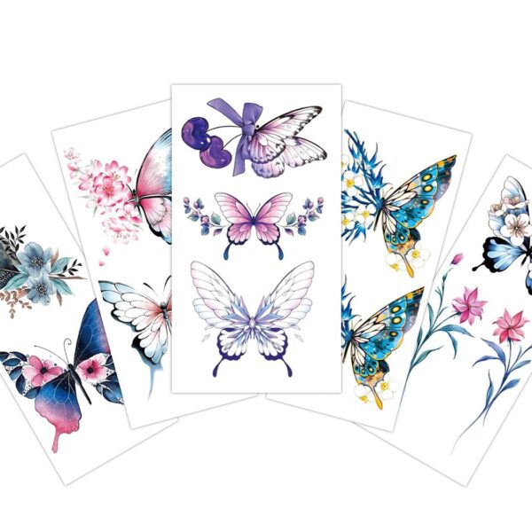 S.A.V.I 5pcs. Temporary Tattoo Stickers Combo Size 10.5x6cm