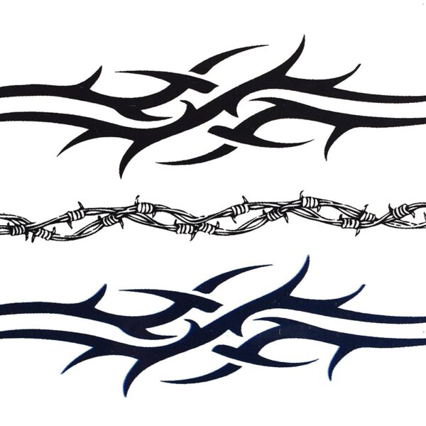 S.A.V.I 3D Temporary Tattoo Totem Design, 10.5X6Cm