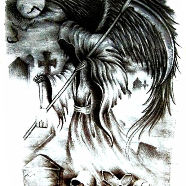 S.A.V.I Temporary Tattoo For Girls Men Women 3D Hand Sticker - 1PC.